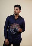 KEITHA DESIGNER MOUNTAIN EMBROIDERED SHIRT