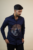 KEITHA DESIGNER MOUNTAIN EMBROIDERED SHIRT