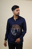 KEITHA DESIGNER MOUNTAIN EMBROIDERED SHIRT
