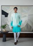 Turquoise kurta set