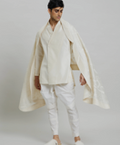 KNIFE SHACKET  ETHER SHAWL   PLEATED PANTS