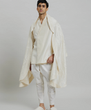 KNIFE SHACKET  ETHER SHAWL   PLEATED PANTS
