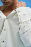 SHOJI PATCHWORK SHIRT