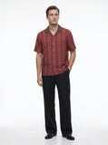 The "Shower of Forms" Cuban Collared Shirt