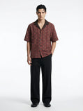 The "Shower of Forms" Cuban Collared Shirt