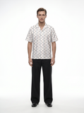 The "Shower of Forms" Cuban Collared Shirt