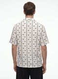 The "Shower of Forms" Cuban Collared Shirt