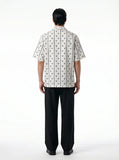 The "Shower of Forms" Cuban Collared Shirt