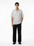 The "Shower of Forms" Cuban Collared Shirt