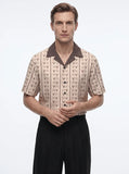 The "Shower of Forms" Cuban Collared Shirt