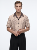 The "Shower of Forms" Cuban Collared Shirt