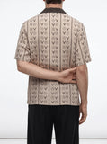 The "Shower of Forms" Cuban Collared Shirt