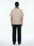 The "Shower of Forms" Cuban Collared Shirt