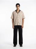 The "Shower of Forms" Cuban Collared Shirt