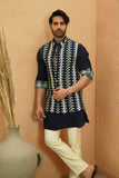 MEDINA ROLLED UP SLEEVE KURTA