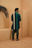 HARIR STRIPE ROLL UP KURTA