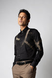 CROSSROADS SHIRT- BLACK