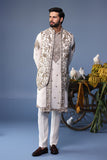 Aatif Pichwai Ivory Kurta Jacket Set