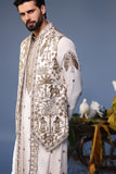 Aatif Pichwai Ivory Kurta Jacket Set