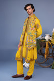 Gulistan Haldi Kurta Jacket Set