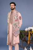 Abeer Pink Kurta Jacket Set