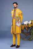Musafir Haldi Kurta Jacket Set