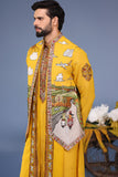 Musafir Haldi Kurta Jacket Set
