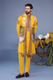 Musafir Haldi Kurta Jacket Set