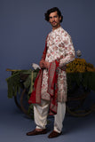 Rehan Ivory Kurta Set