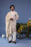 Umair Cream Kurta Set
