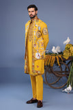 Kainaat Haldi Kurta Jacket Set