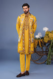 Kainaat Haldi Kurta Jacket Set