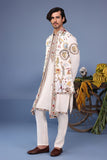 Kainaat Ivory Kurta Jacket Set