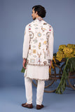 Kainaat Ivory Kurta Jacket Set