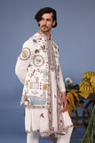 Kainaat Ivory Kurta Jacket Set