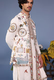 Kainaat Ivory Kurta Jacket Set
