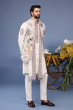 Asim Wild Grace Ivory Kurta Jacket Set