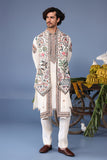 Bilal Ivory Kurta Jacket Set