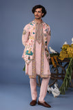 JaadCocktail Pink Kurta Jacket Set
