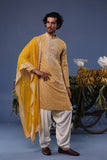 Shehroz Haldi Kurta Set