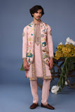JaadCocktail Pink Kurta Jacket Set