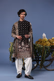 Kayan Black Kurta Set