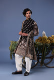 Kayan Black Kurta Set