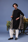 Kashif Black Kurta Set