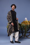 Kashif Black Kurta Set