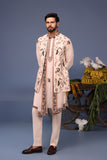 Gauhar Macaw Pink Kurta Jacket Set