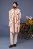 Gauhar Macaw Pink Kurta Jacket Set