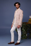 Idrees Kashmiri Multi Coloured Jodhpuri Set