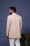 Shehzad Beige Jodhpuri Set