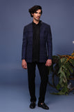 Hifa Navy Blue Jodhpuri Set